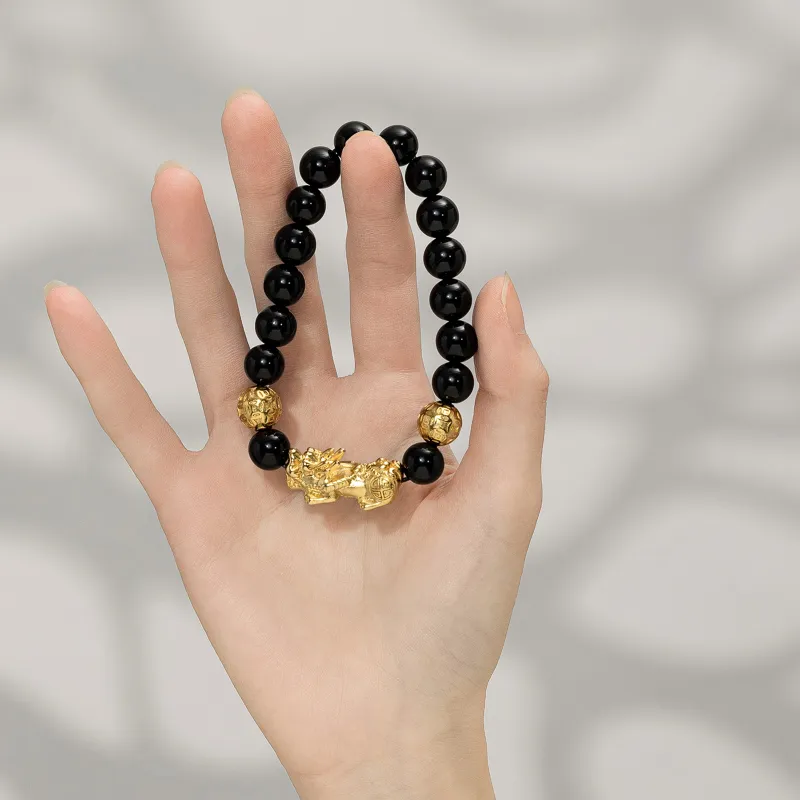 North Cain Colored Glaze Jade Bracelets Unisex-2