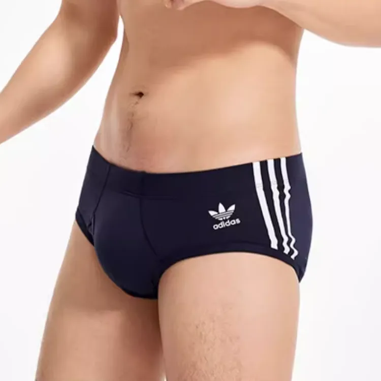 Adidas Originals Underpants Men's 3 Pack Midnight Blue/Orange/Gray-7