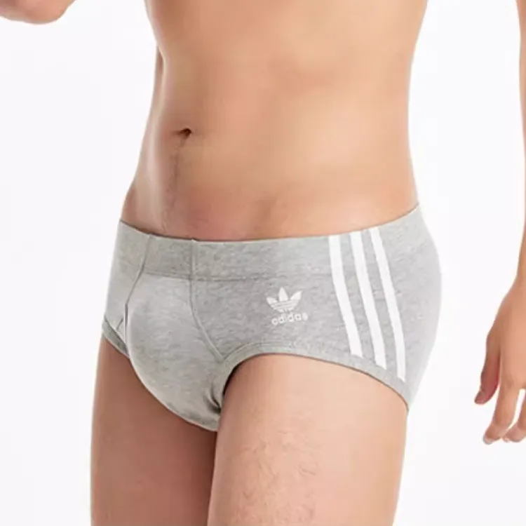 Adidas Originals Underpants Men's 3 Pack Midnight Blue/Orange/Gray-5