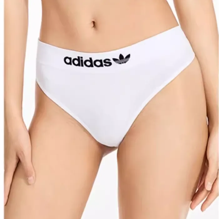 Adidas Originals Comfortable Skin-Friendly Breathable Anti-Friction Anti-Bump Women's 1 Pack White-2