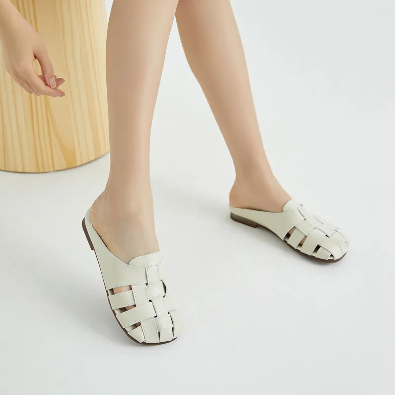 Q.VONTON Wrap toe Slippers Women's-9