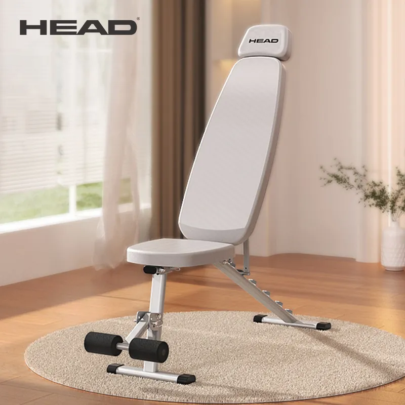 HEAD Dumbbell Benches Home Use Multifunction Adjustable No Installation Required Unisex Sit Up Bench With Leg Extension-28