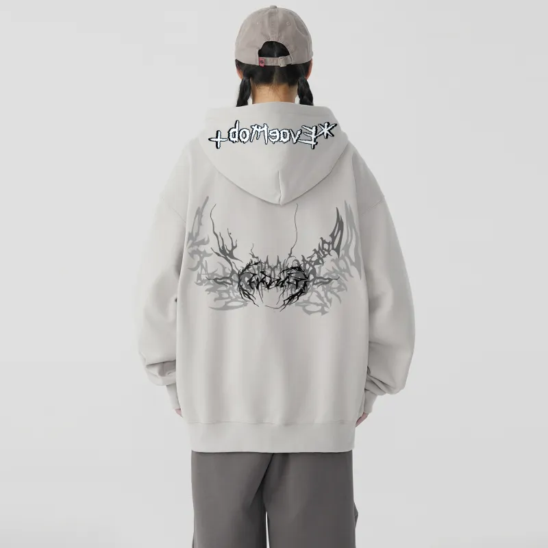 *EVAE+MOB Skull Series Sweatshirt Unisex-11