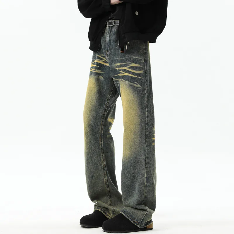 *EVAE+MOB Jeans Unisex Vintage Blue-4