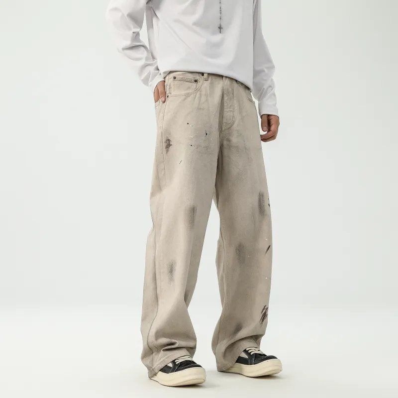 *EVAE+MOB Jeans Unisex Dirty White-2