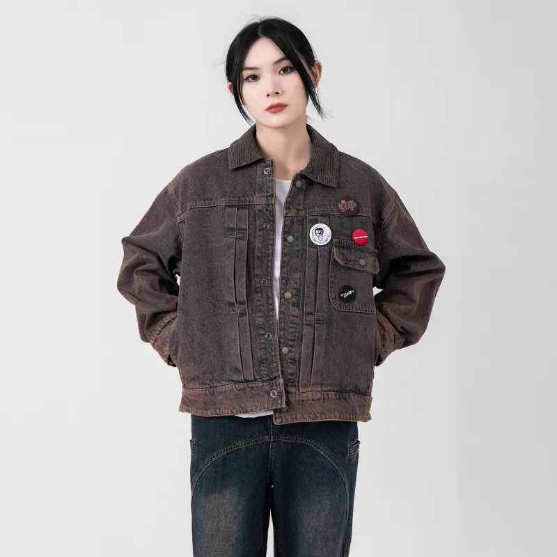 *EVAE+MOB Dreadlocks Series Denim Jacket Unisex-6
