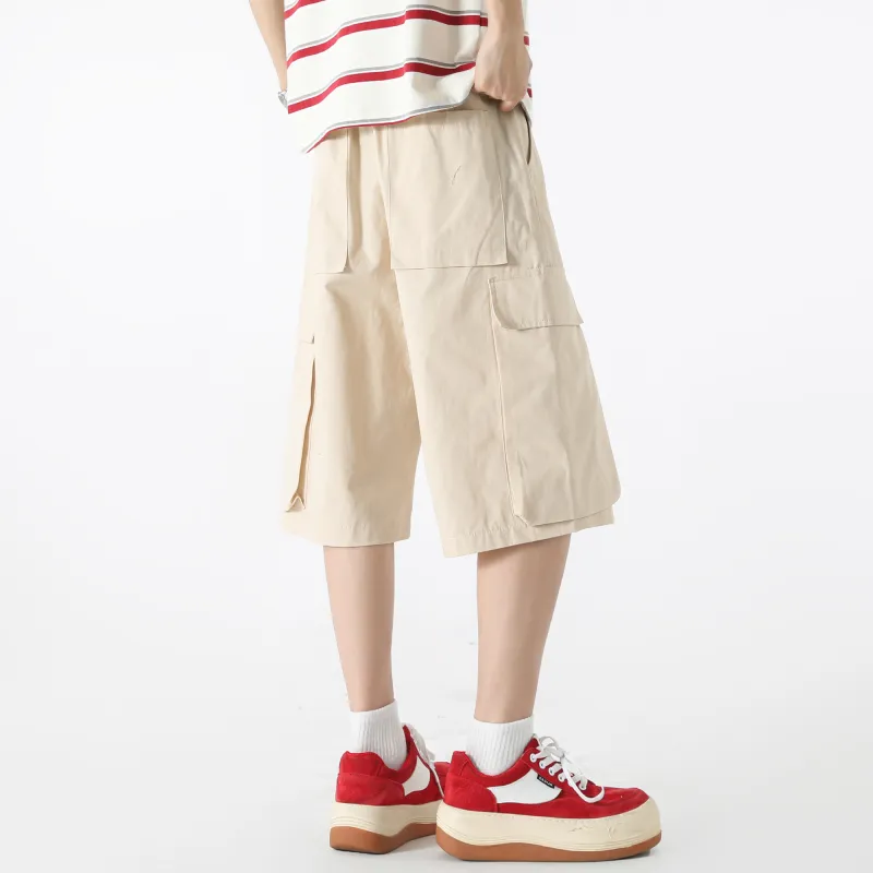 *EVAE+MOB Cargo Shorts Unisex-5
