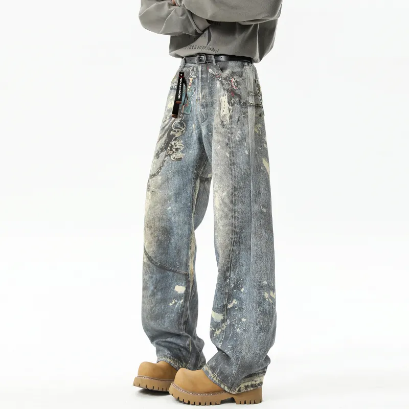 *EVAE+MOB Jeans Unisex Blue-3