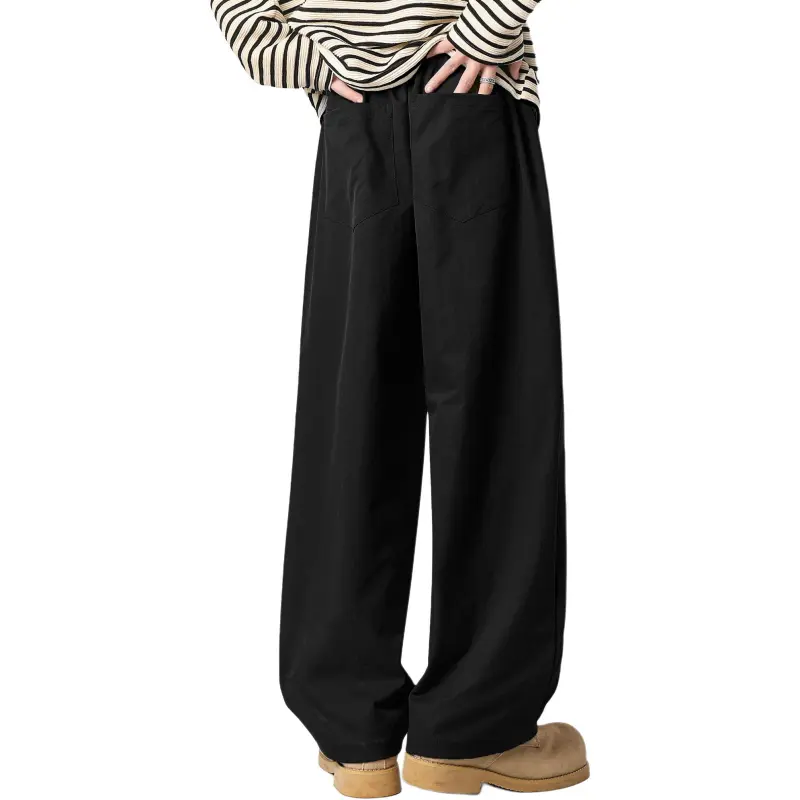 *EVAE+MOB Cargo Pants Unisex Black-1