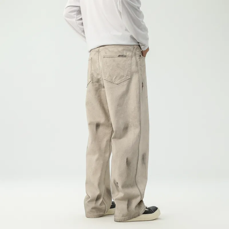 *EVAE+MOB Jeans Unisex Dirty White-7