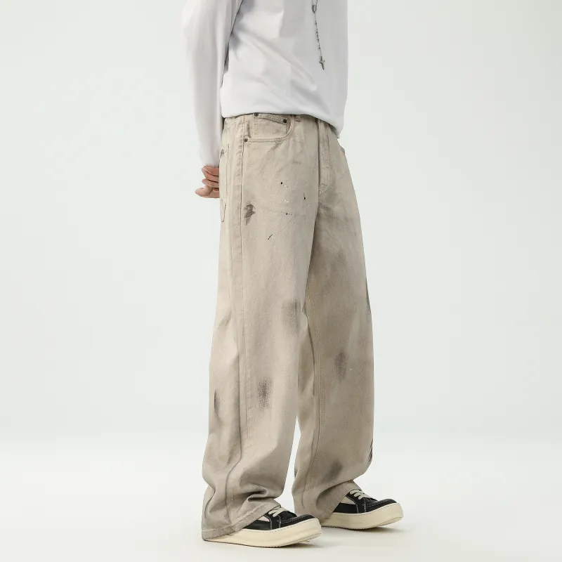 *EVAE+MOB Jeans Unisex Dirty White-3