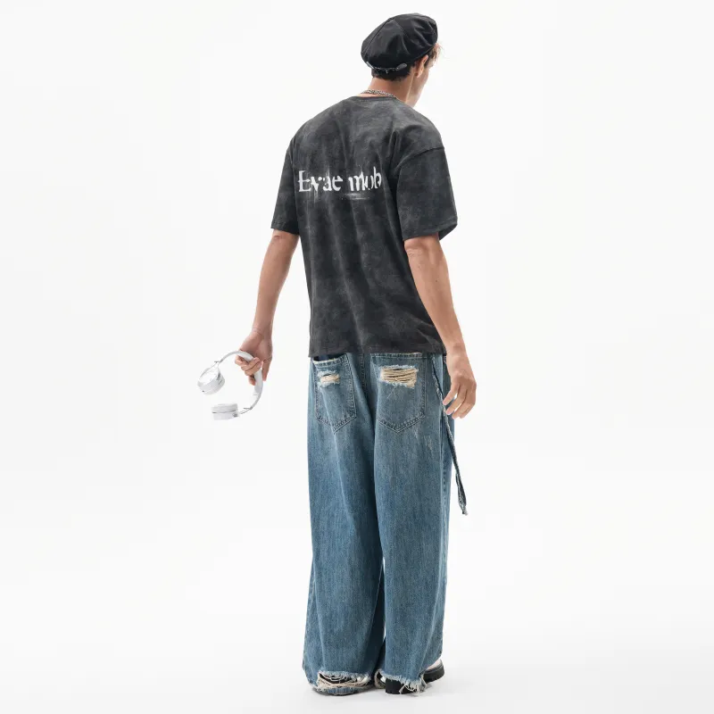 *EVAE+MOB Short Sleeved T Shirts Unisex-4