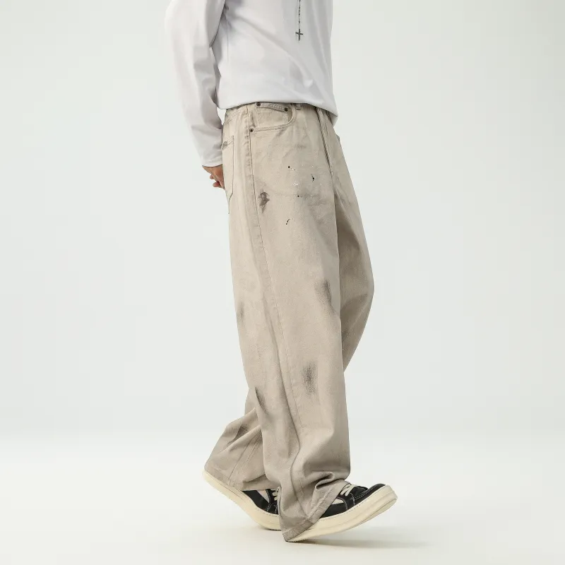 *EVAE+MOB Jeans Unisex Dirty White-4