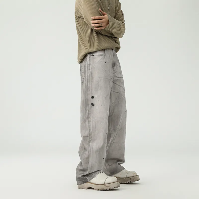 *EVAE+MOB Jeans Unisex Dirty White-6