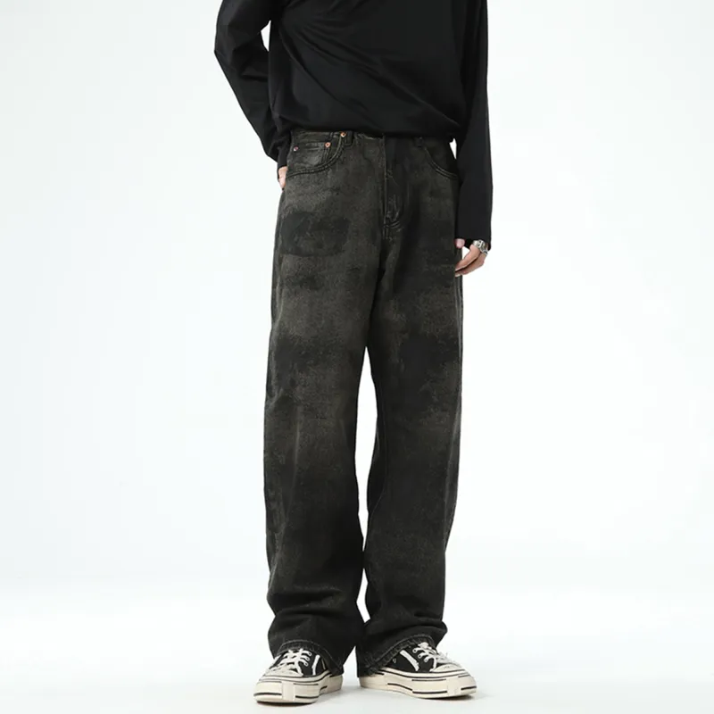 *EVAE+MOB Jeans Unisex Dirty Black-3