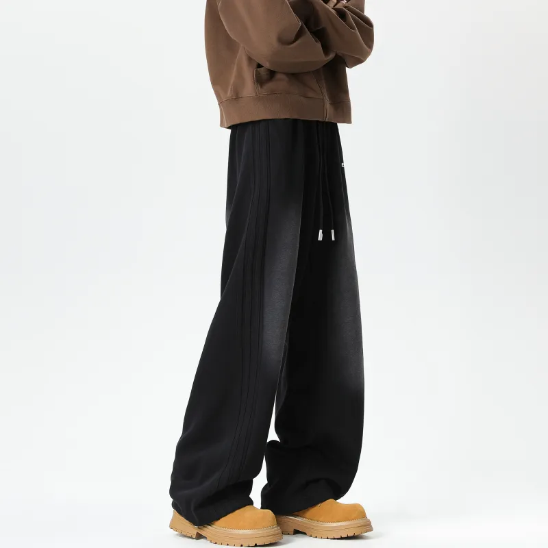 *EVAE+MOB Casual Pants Unisex Burgundy-5