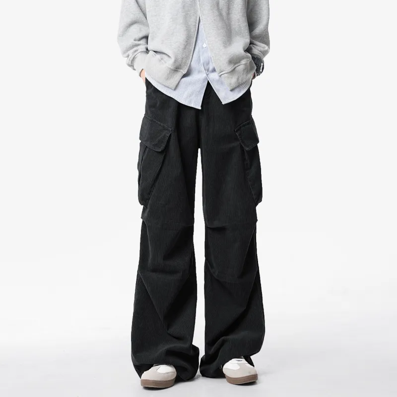 *EVAE+MOB Cargo Pants Unisex Coffee Brown-7