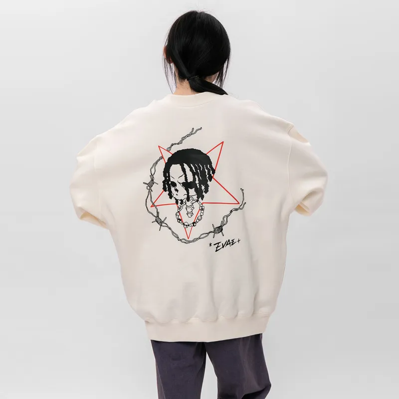 *EVAE+MOB Dreadlocks Series Sweatshirt Unisex-20