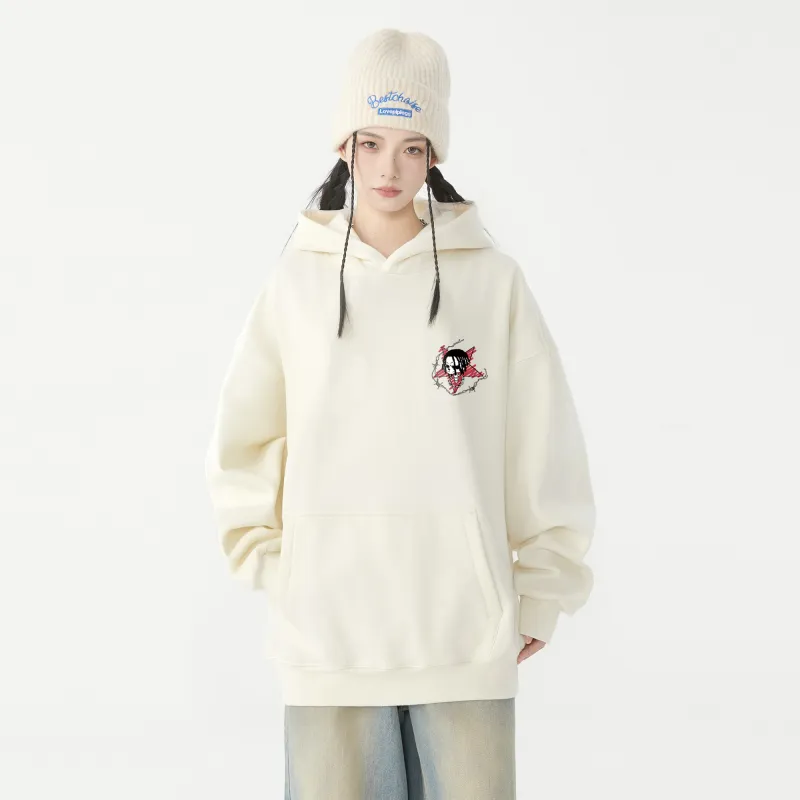 *EVAE+MOB Dreadlocks Model Skull Collection Sweatshirt Unisex-11