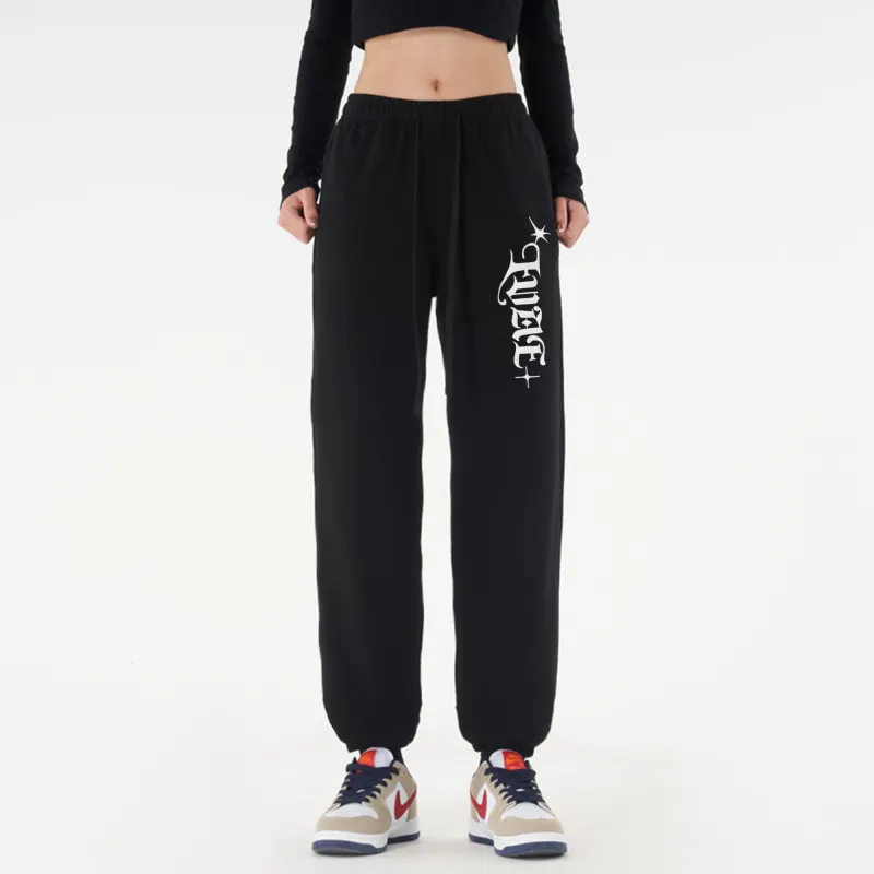 *EVAE+MOB Casual Pants Unisex Black-3