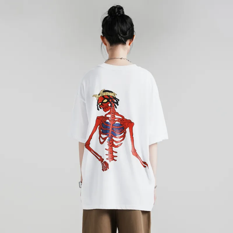*EVAE+MOB Skull Series T Shirt Unisex-6