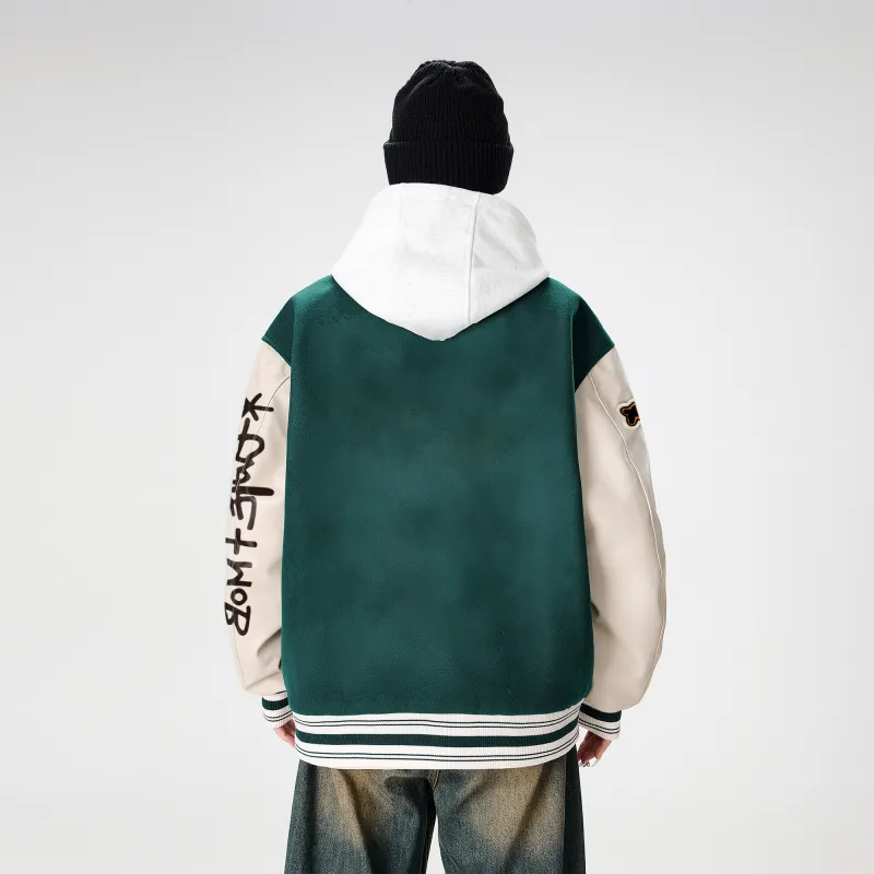 *EVAE+MOB Skull Series Baseball Jacket Unisex-18