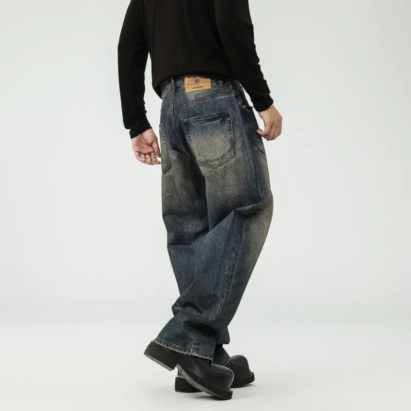 *EVAE+MOB Jeans Unisex Vintage Blue-7