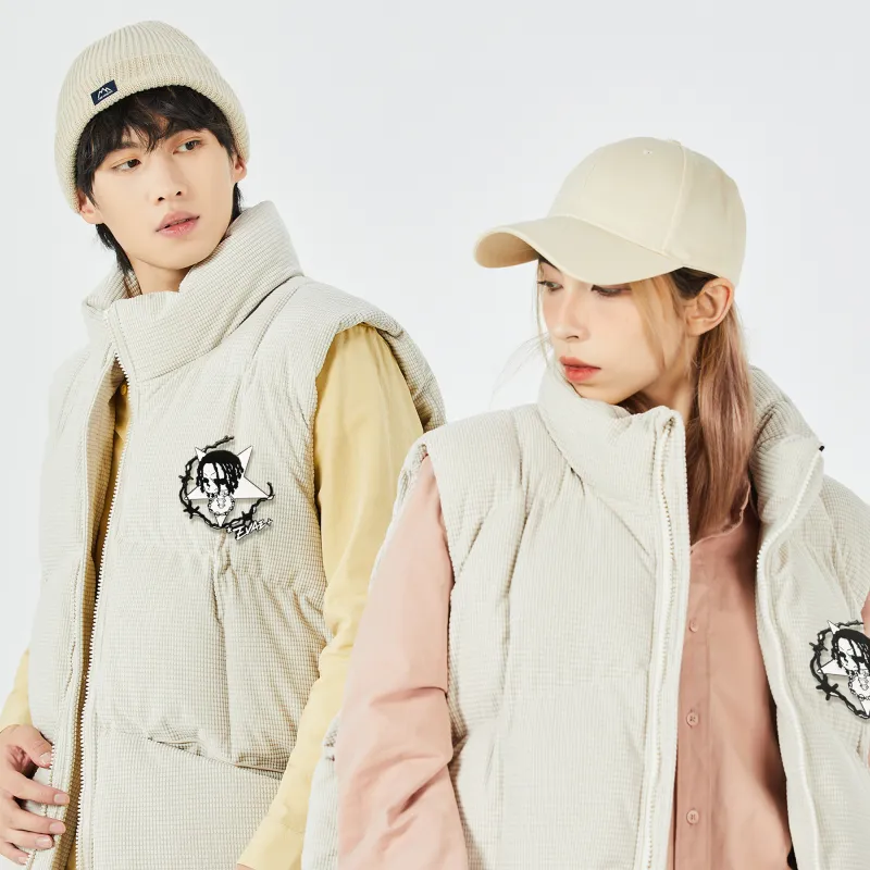 *EVAE+MOB Skull Series Puffer Jacket Unisex-3