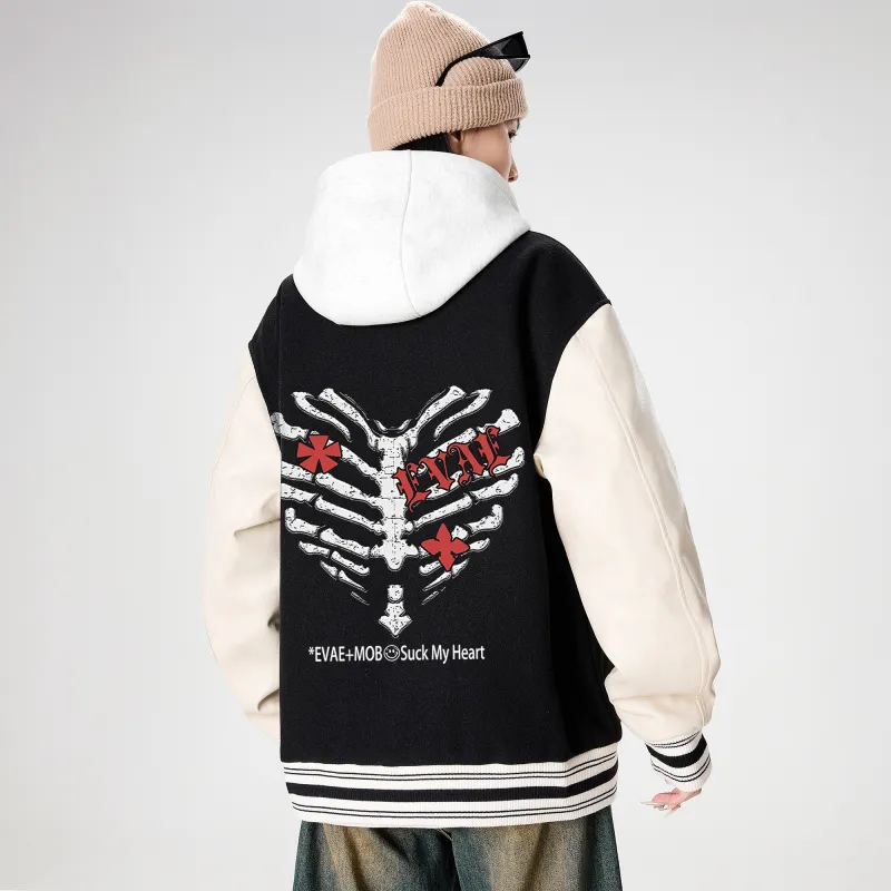 *EVAE+MOB Baseball Jacket Unisex-14