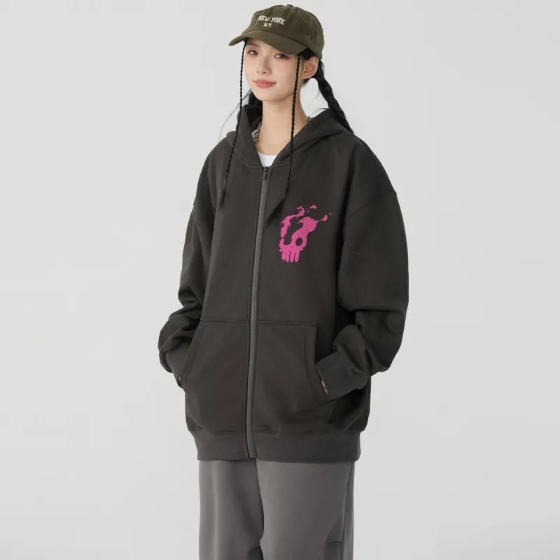 *EVAE+MOB Skull Series Sweatshirt Unisex-16