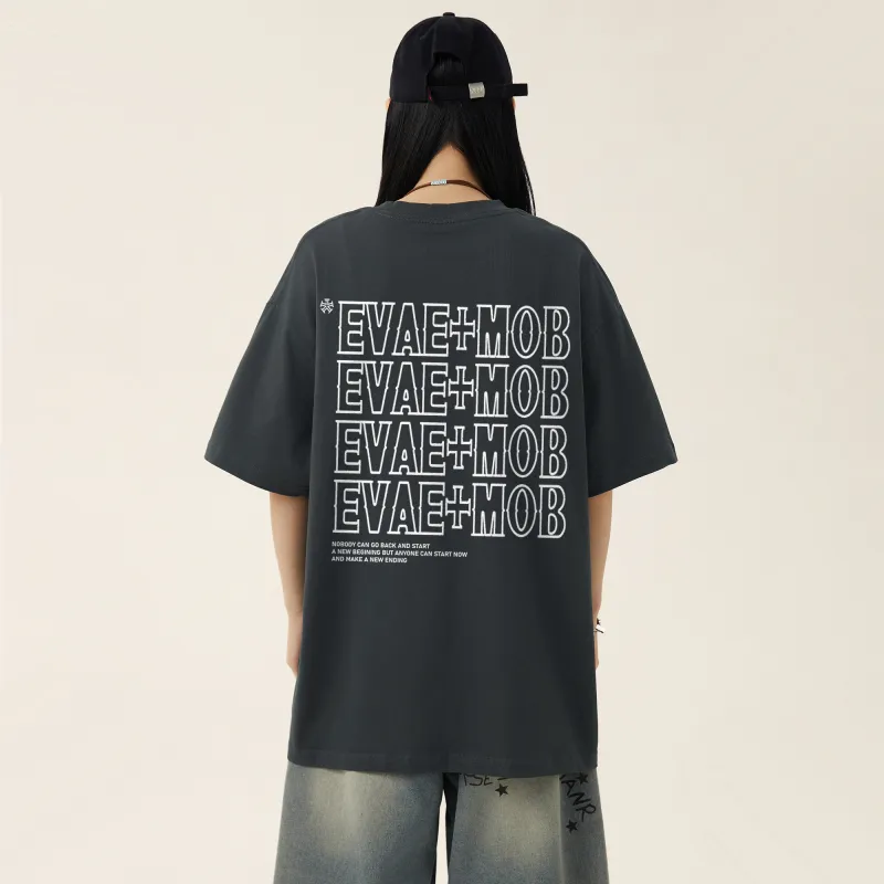 *EVAE+MOB T Shirts Unisex-16
