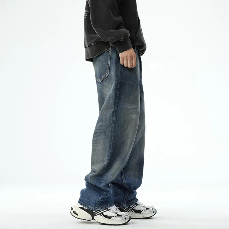 *EVAE+MOB Jeans Unisex Dirty Blue-5