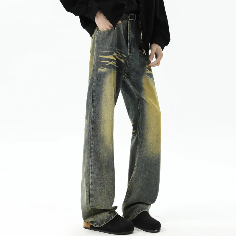 *EVAE+MOB Jeans Unisex Vintage Blue-6