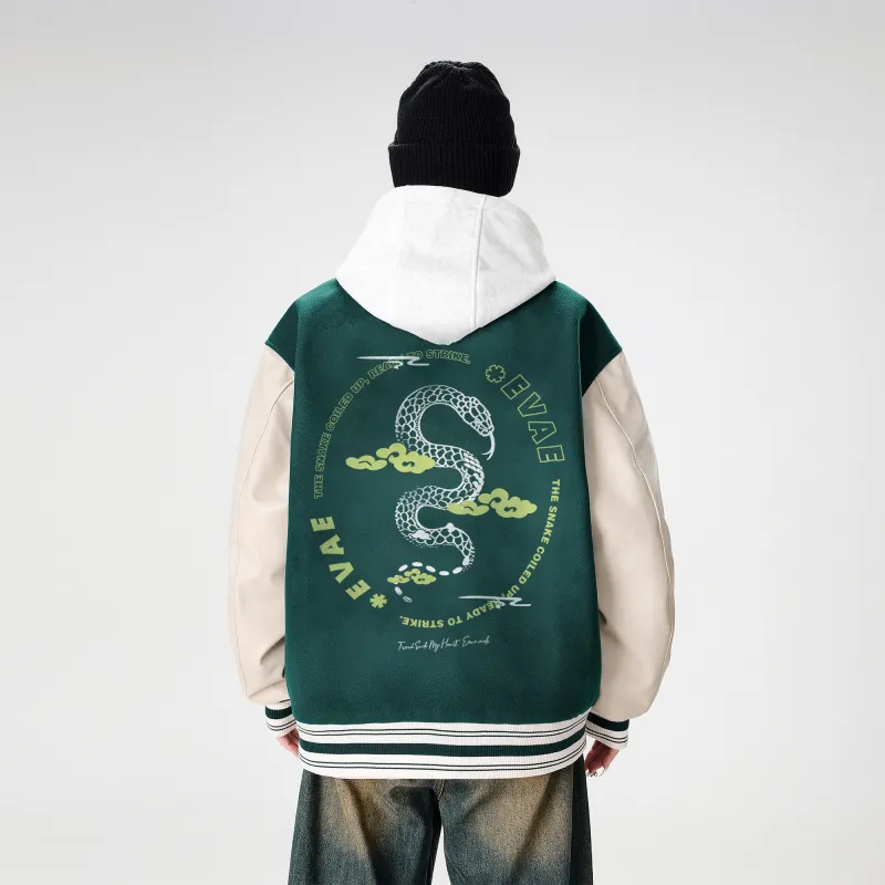 *EVAE+MOB Baseball Jacket Unisex-2