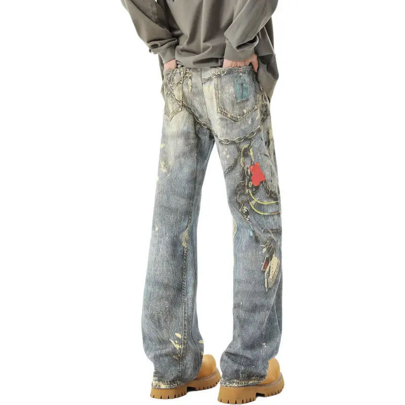 *EVAE+MOB Jeans Unisex Blue-0