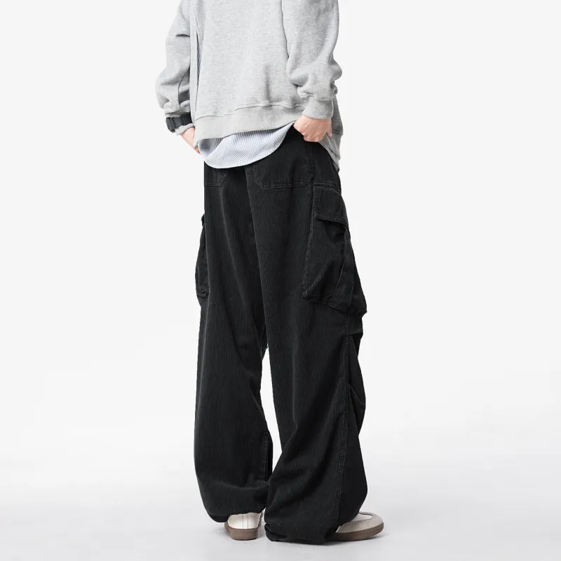 *EVAE+MOB Cargo Pants Unisex Coffee Brown-9
