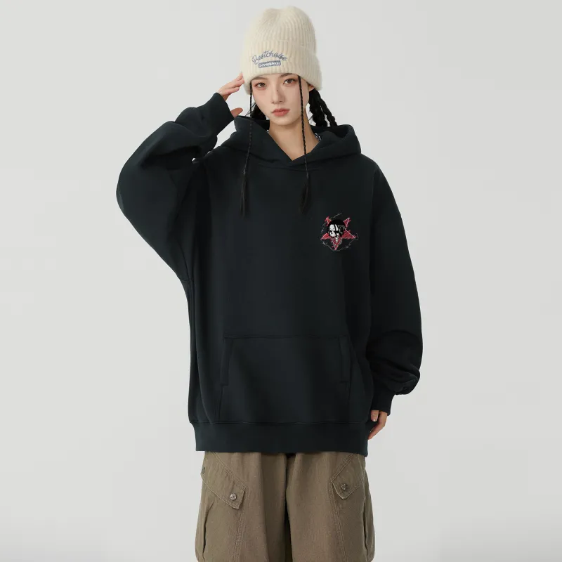 *EVAE+MOB Dreadlocks Model Skull Collection Sweatshirt Unisex-4