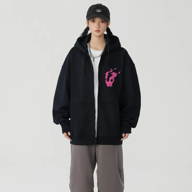 *EVAE+MOB Skull Series Sweatshirt Unisex-4