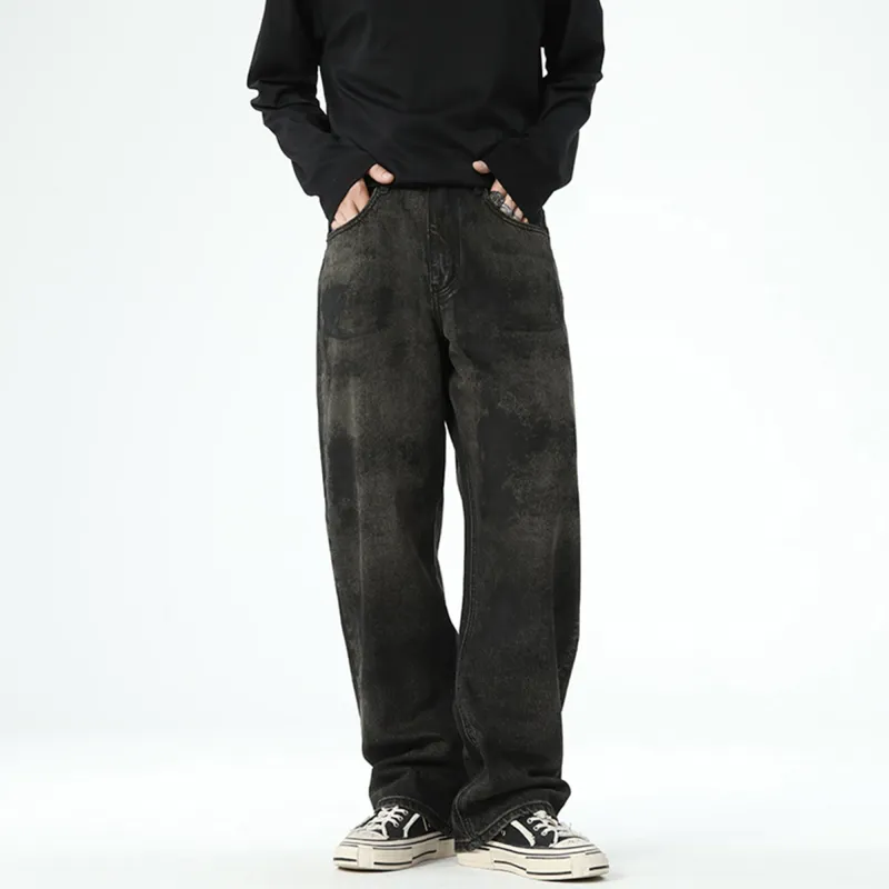 *EVAE+MOB Jeans Unisex Dirty Black-4