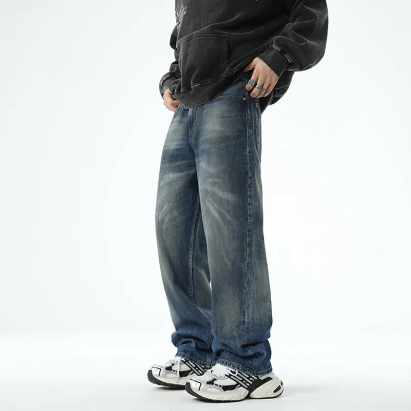 *EVAE+MOB Jeans Unisex Dirty Blue-3