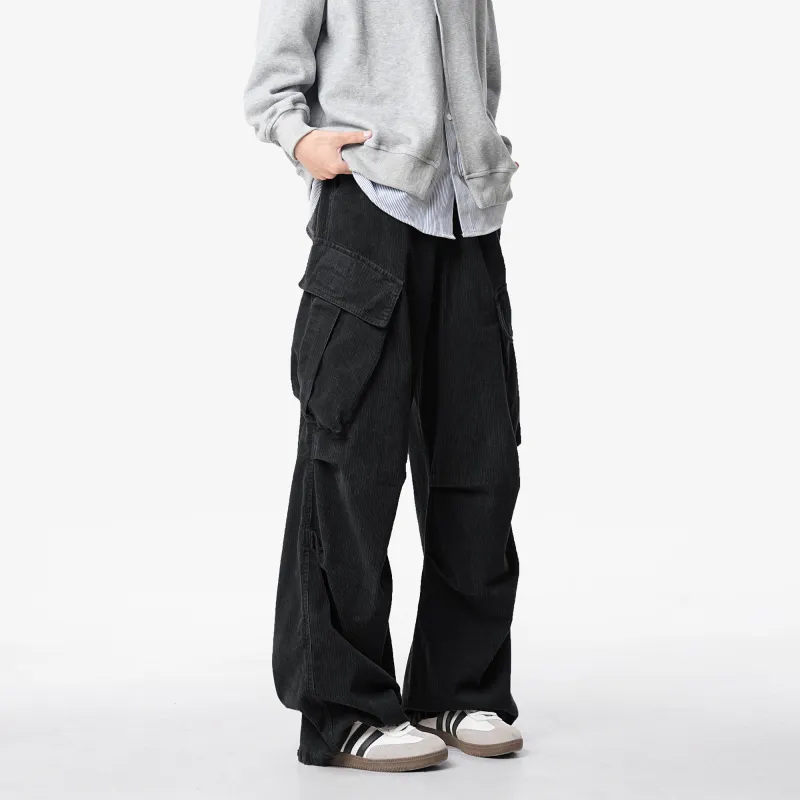 *EVAE+MOB Cargo Pants Unisex Coffee Brown-10