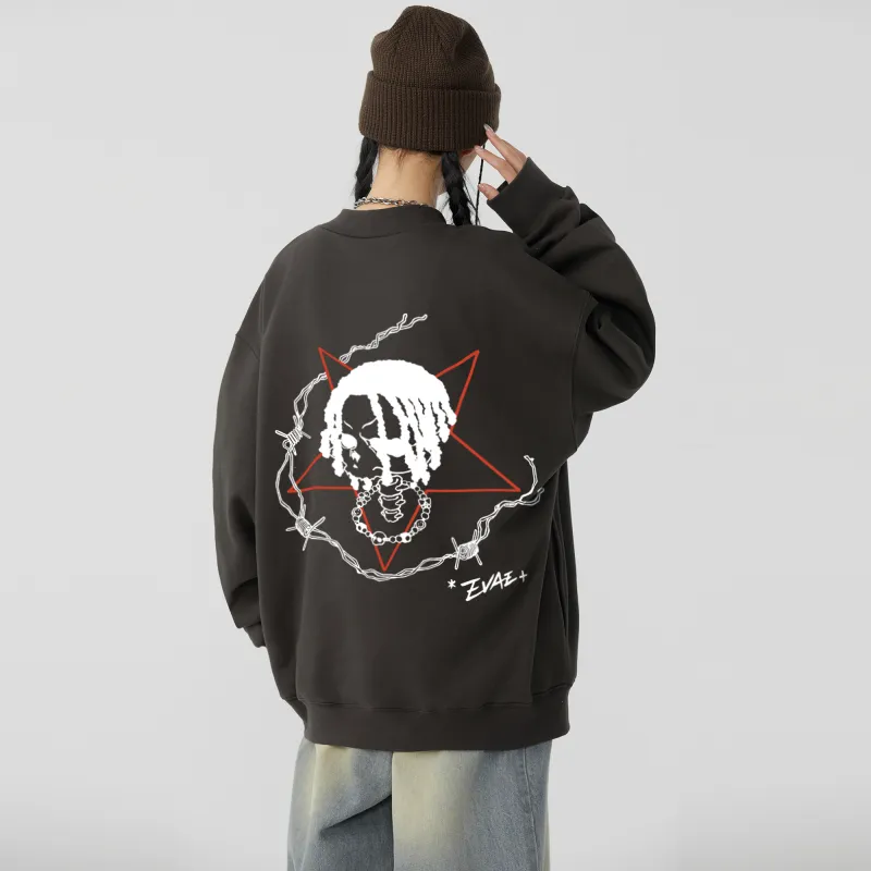 *EVAE+MOB Dreadlocks Series Sweatshirt Unisex-11