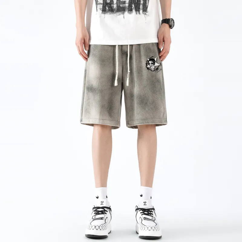 *EVAE+MOB Casual Shorts Unisex-12