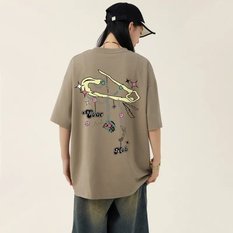 *EVAE+MOB Dreadlocks Series T Shirt Unisex-34