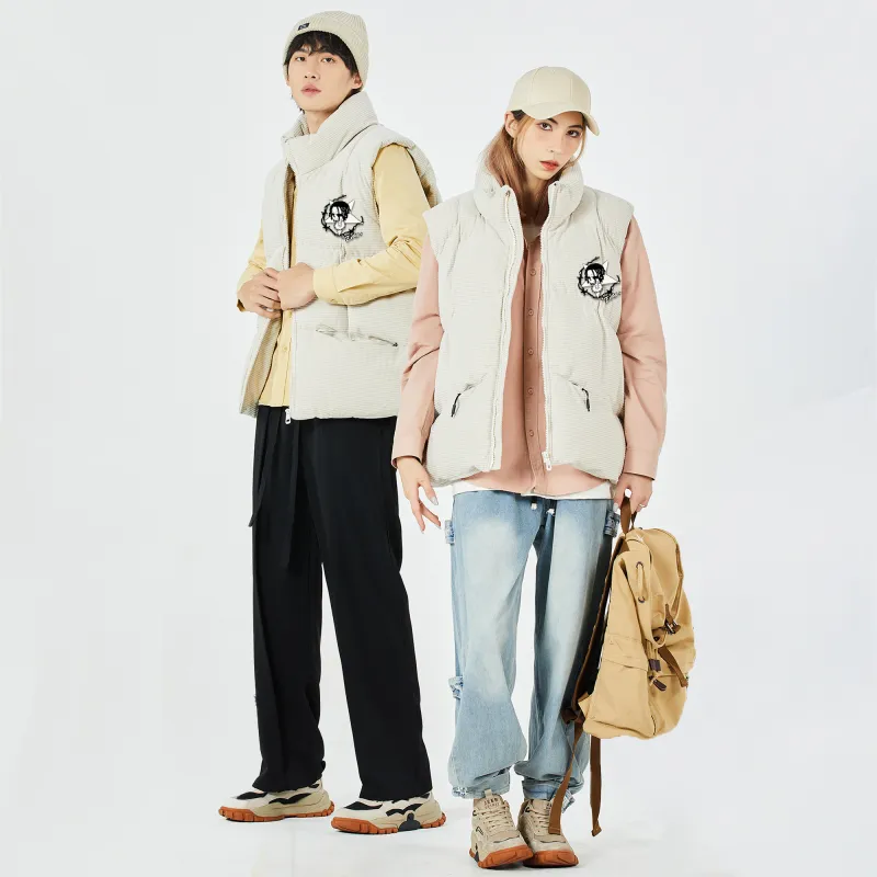 *EVAE+MOB Skull Series Puffer Jacket Unisex-2