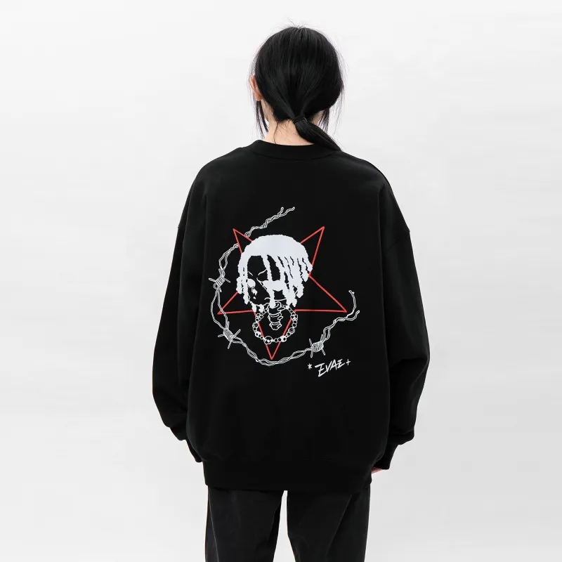 *EVAE+MOB Dreadlocks Series Sweatshirt Unisex-3