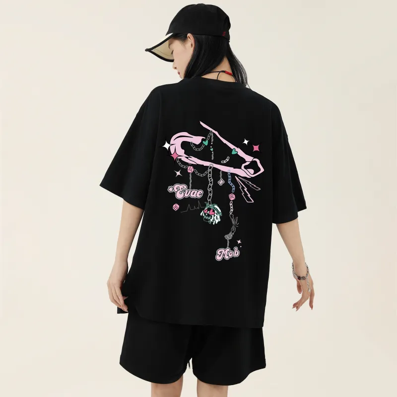 *EVAE+MOB Dreadlocks Series T Shirt Unisex-4