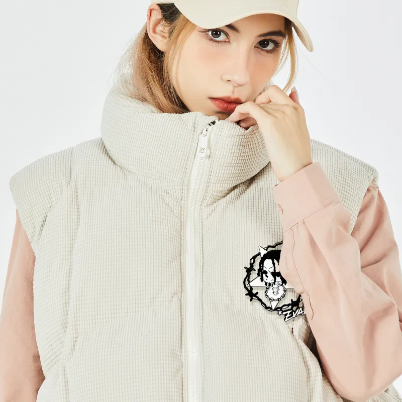 *EVAE+MOB Skull Series Puffer Jacket Unisex-6