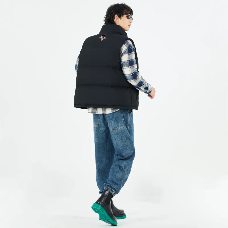 *EVAE+MOB Skull Series Puffer Jacket Unisex-4