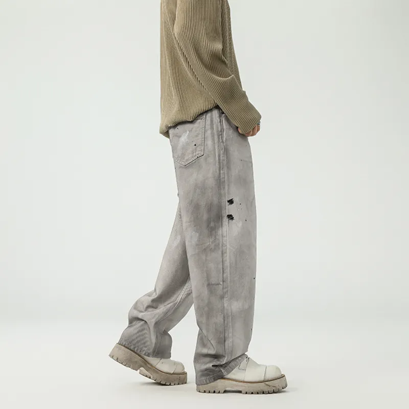 *EVAE+MOB Jeans Unisex Dirty White-3